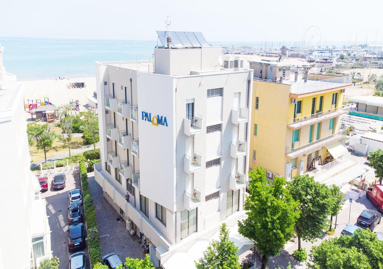 Hotel Paloma Beach Front Chiringuitos Time リミニ エクステリア 写真